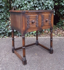 Antique oak drawer hall - oak,