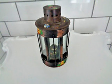 Vintage DIETZ Lantern Rare 6x Glass panels 7.5in Tall Age unknown Used