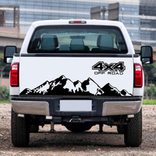 Mountain Range Sticker Car