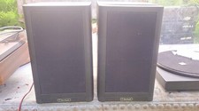 Mission 760i Speakers Black Bookshelf Model - tested, working condition