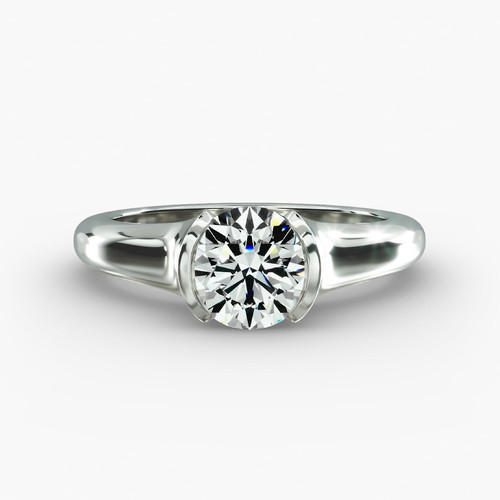 18k white gold - diamond, wedding