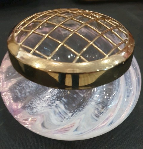 Caithness glass pink ripple - glass,