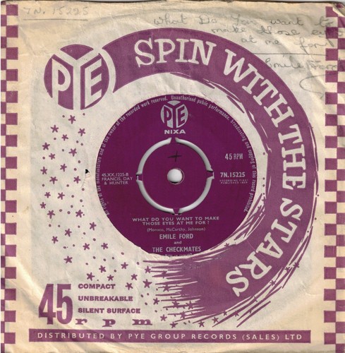 Emile ford checkmates what - ford,