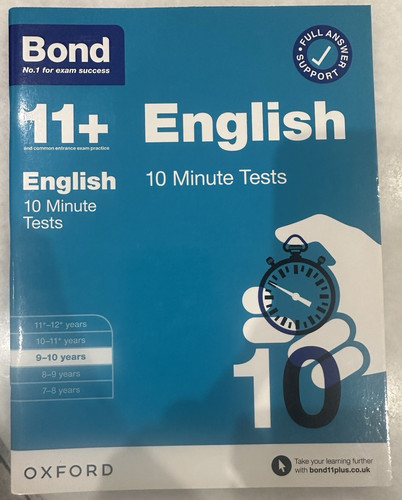 Bond english 10 minute - english,