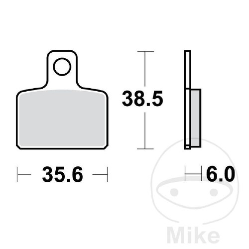 Brake pads sinter - pads, si