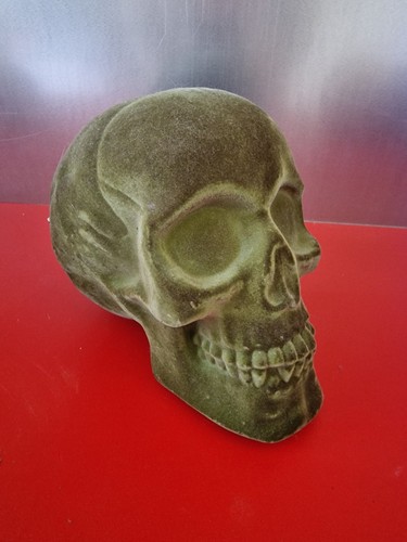 Skull head ornament sculpture - skull,