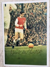 Frank McClintock Arsenal Genuine Hand Signed 7x5 bordered photo Autograph