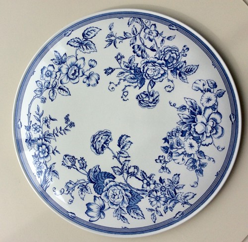 Spode clifton cake plate - spode, white