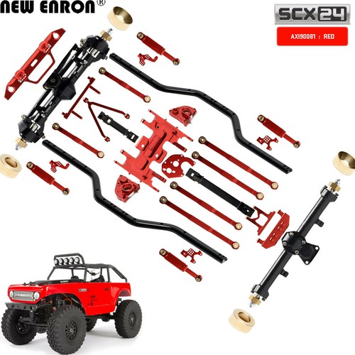 Red metal steering - steering, knuckles
