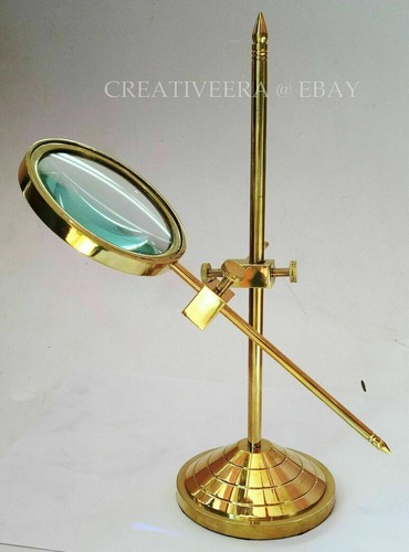 Magnifying reading glass - glass, w