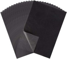 Pack of 100 A4 Black Carbon