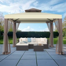 Outdoor Patio Gazebo 10x10 Pop