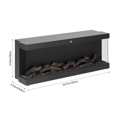 Electric fireplace 3d - 42-72",