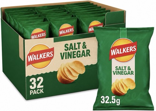 Walkers salt vinegar crisps - walkers,