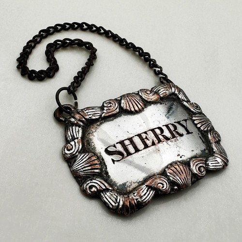 Sherry decanter bottle label - decanter,