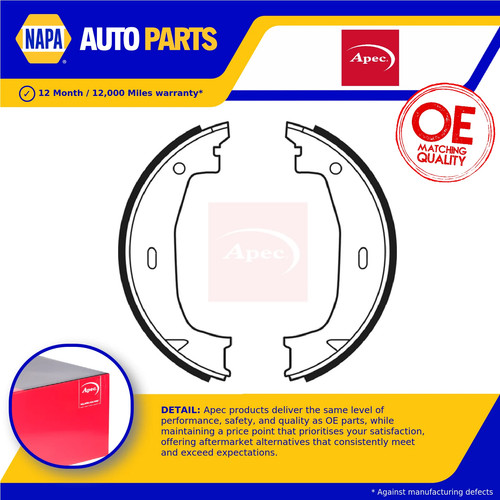 Handbrake shoes set - shoes, fits
