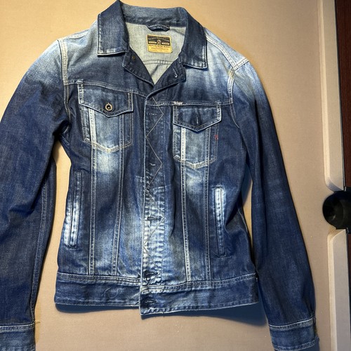 Replay denim jacket large - denim,