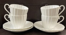 Set of 4 Susie Cooper WHITE