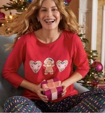 AVON Ladies Mummy Gingerbread Family PJs, size M 12/14, BNIP 