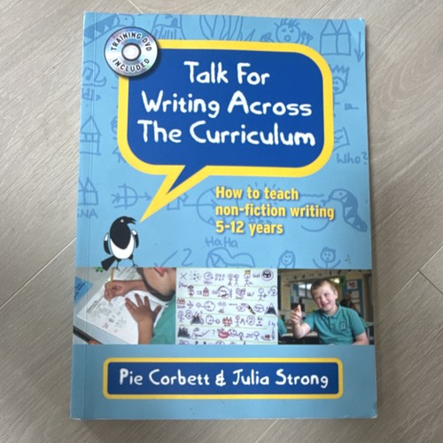 Talk for writing across - for,