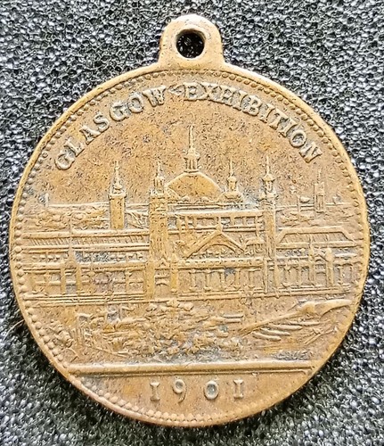 1901 glasgow exhibition medal - 1901,