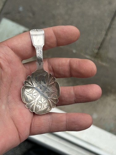 Antique solid silver georgian - antique,