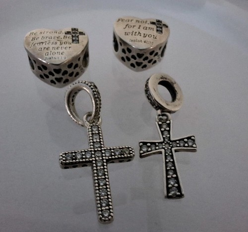 Silver tone christian - silver, sayings