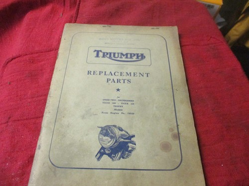 1956 triumph tiger 100 - triumph,