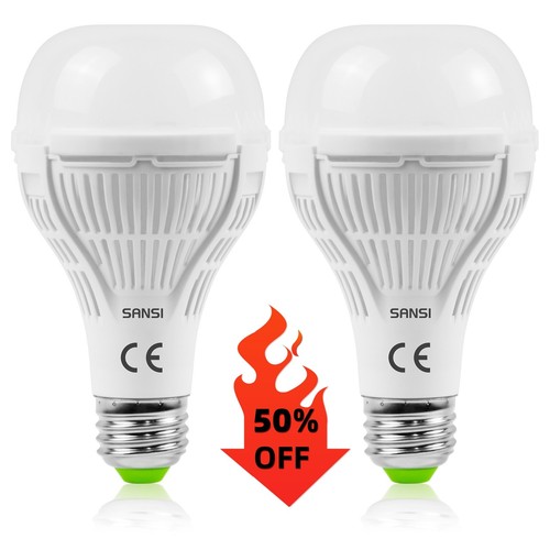 Pack sansi 15w led grow - 2-pack,