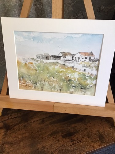 Original watercolour and ink - watercolour,