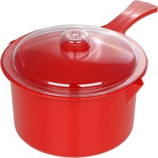 Pendeford Red Saucepan & Lid