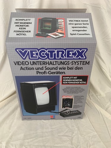 Vectrex empty console box - vectrex,