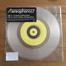 Stereophonics - It Means Nothing Live   7” Clear Vinyl