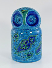 RARE VINTAGE BITOSSI OWL MONEY BOX FIGURE ALDO LONDI DESIGN 69/31 c1950