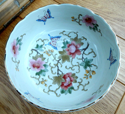 Oriental bowl porcelain gilded - oriental,