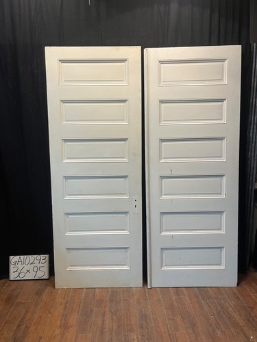 Panel french doors - 6-panel, ga10293