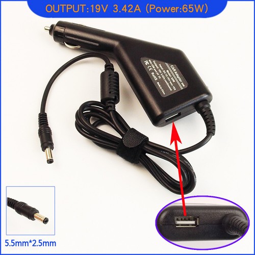 Laptop adapter car charger - dc,