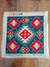 Completed Tapestry Wall Hanging Twilleys of Stamford Kilim Style