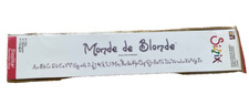 SIZZIX Monde De Blonde Alphabet Decorative Strip Die Cut