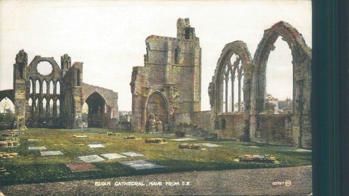 Elgin cathedral the nave - elgin,