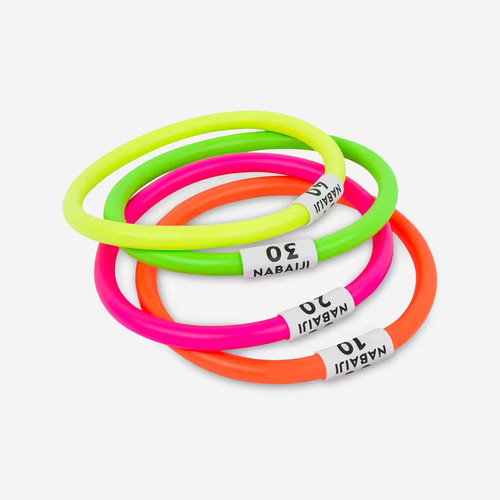 Weighted aquatic dive rings - 4,