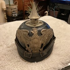 German Pickelhaube WW1 Prussian Guard 1908 Prussian Helmet Genuine Rare