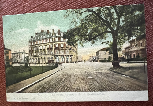 Antique postcard southampton - antique,