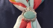 YVES SAINT LAURENT SCARF RING