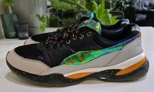 PUMA X ALEXANDER McQUEEN TECH RUNNER TRAINERS. MENS SIZE 9 UK. BLACK/MULTI *2015
