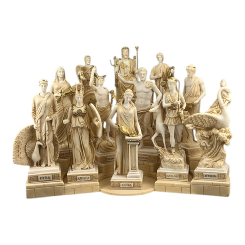 Set twelve greek roman - set,