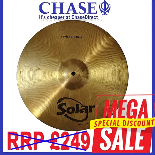 Solar sabian cymbal - solar, 14''