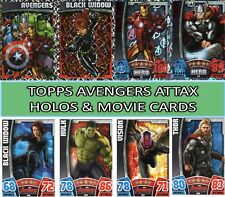 Topps Hero Attax : Avengers - Holographic & Mirror Foils & Movie cards