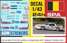 88 29 DECAL 1/43 24H SPA 1988