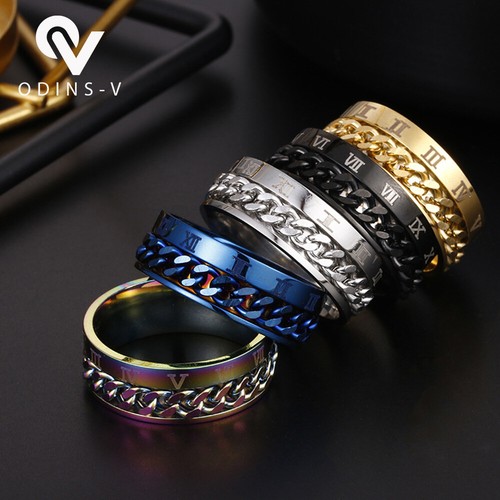 Mens rings titanium stainless - mens,
